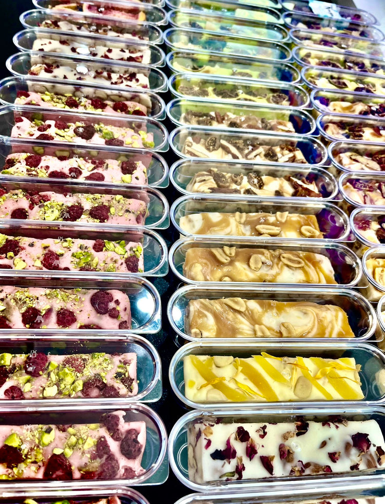 Individual Nougat Logs
