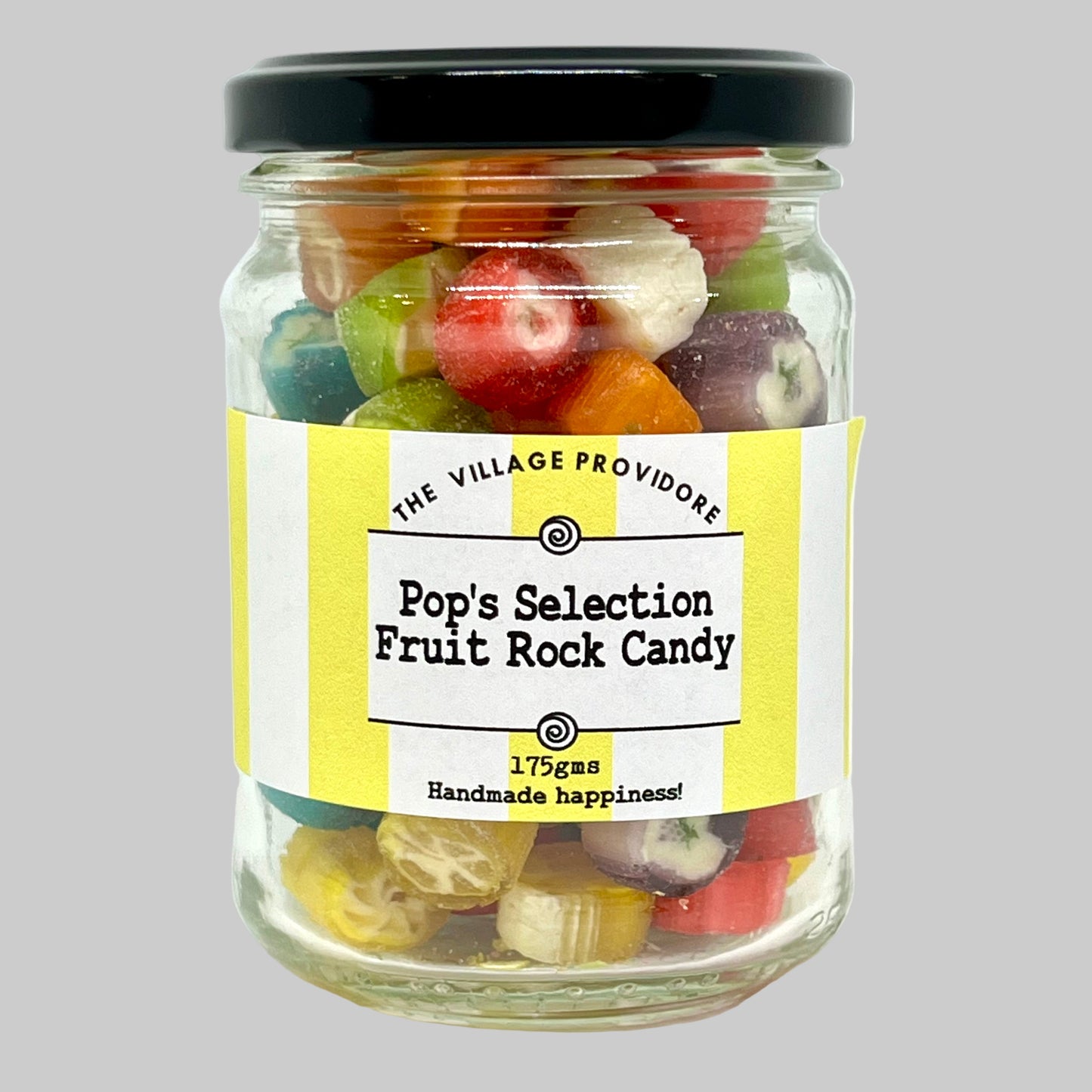 Pop's Selection Fruit Rock Candy