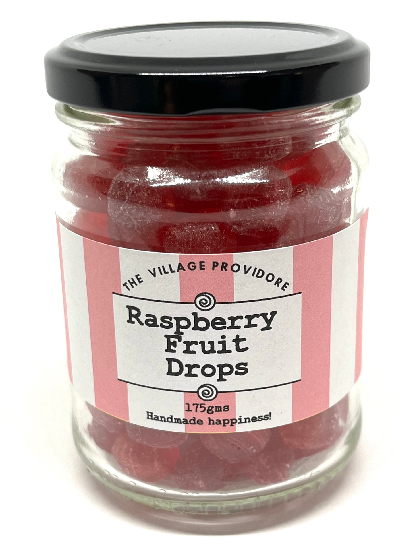 Raspberry Drops Rock Candy