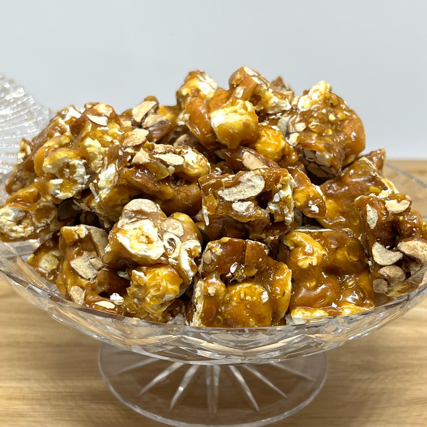 Popcorn and Peanut Brittle