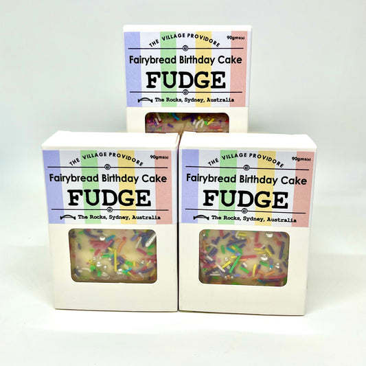 Fairy Bread Birthday Cake Fudge Individual Gift Box
