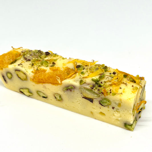 Yuzu & Mandarin with Pistachios Nougat