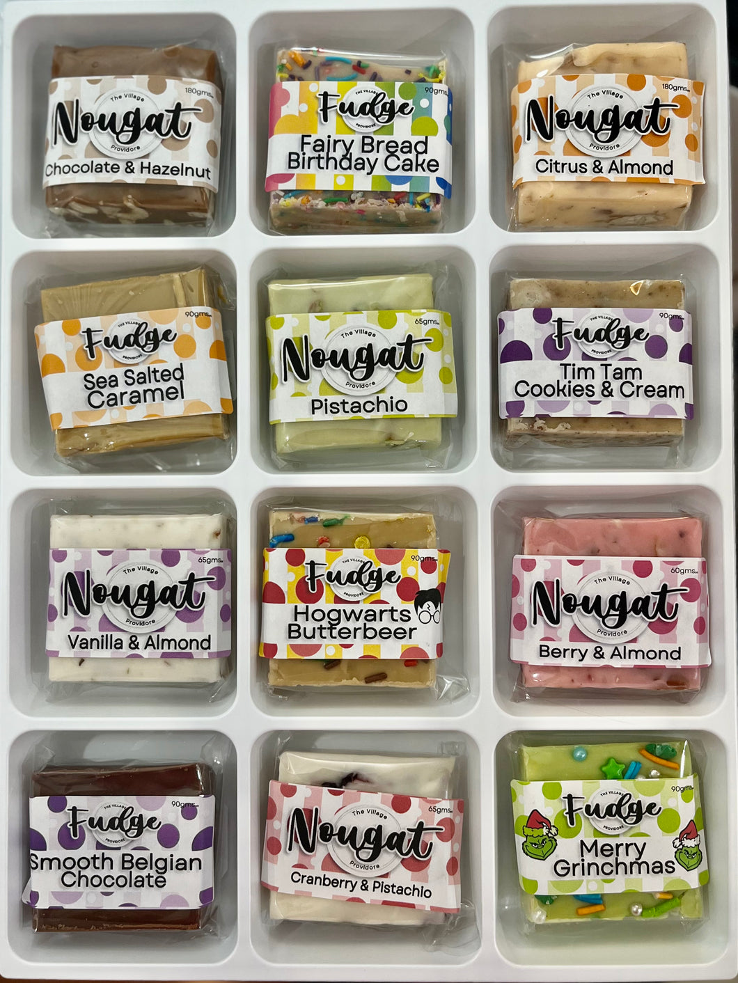 12 Days of Christmas FUDGE & NOUGAT Advent Calendar