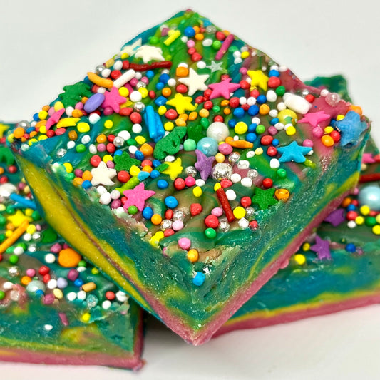 Bubblegum Rainbow Fudge