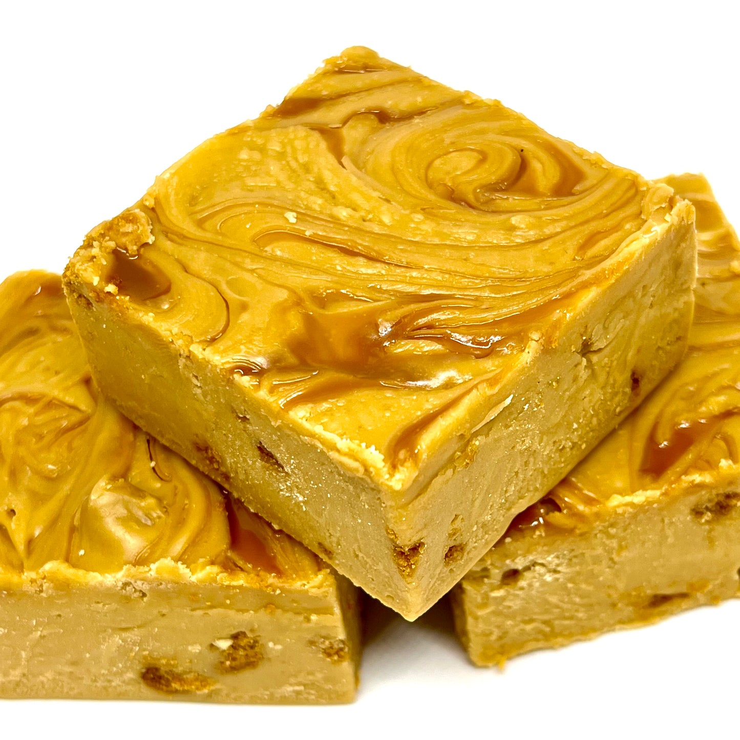 Dulce de Leche Biscoff Cheesecake Fudge