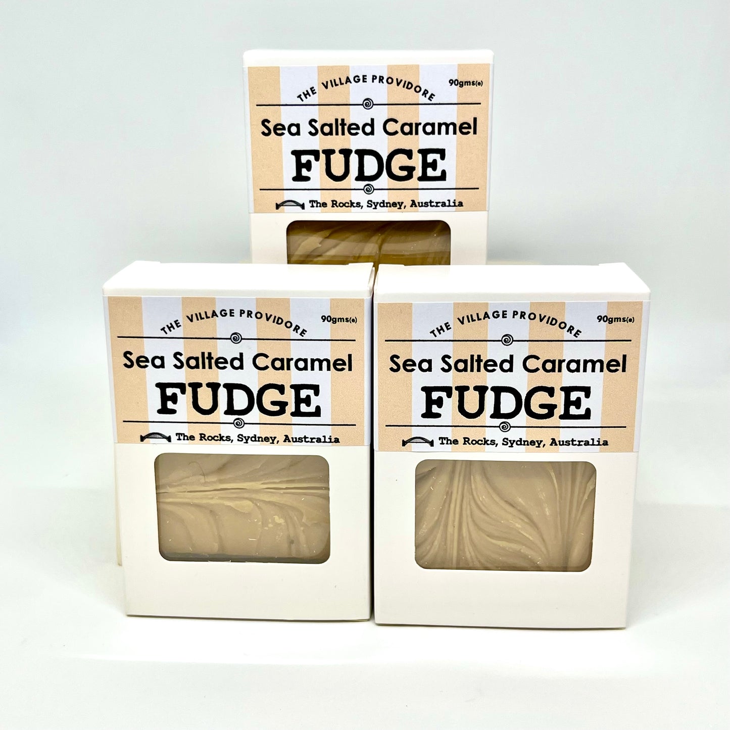 Sea Salted Caramel Fudge Individual Gift Box