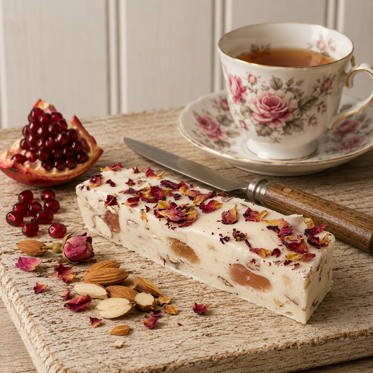 Turkish Delight, Pomegranate & Almonds Nougat