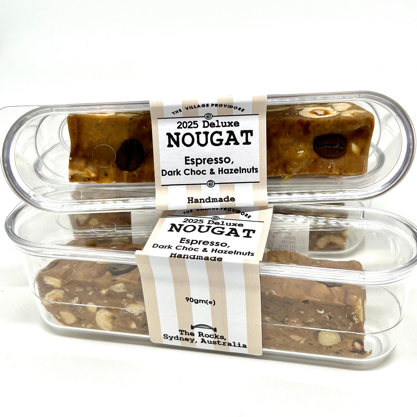 Espresso, Dark Chocolate & Hazelnuts Nougat