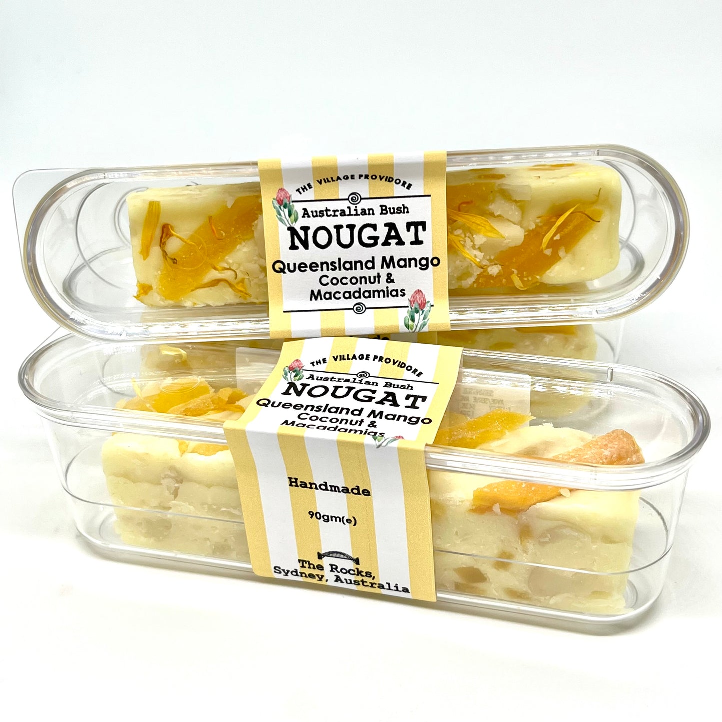 Queensland Mango, Coconut & Macadamia Nougat