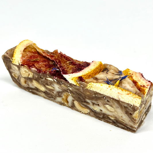 Blood Orange, Dark Chocolate and Hazelnuts Nougat