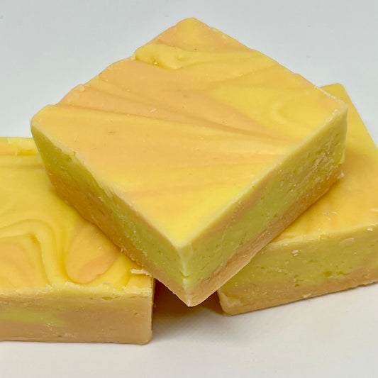 Mango & Peach Swirl Fudge