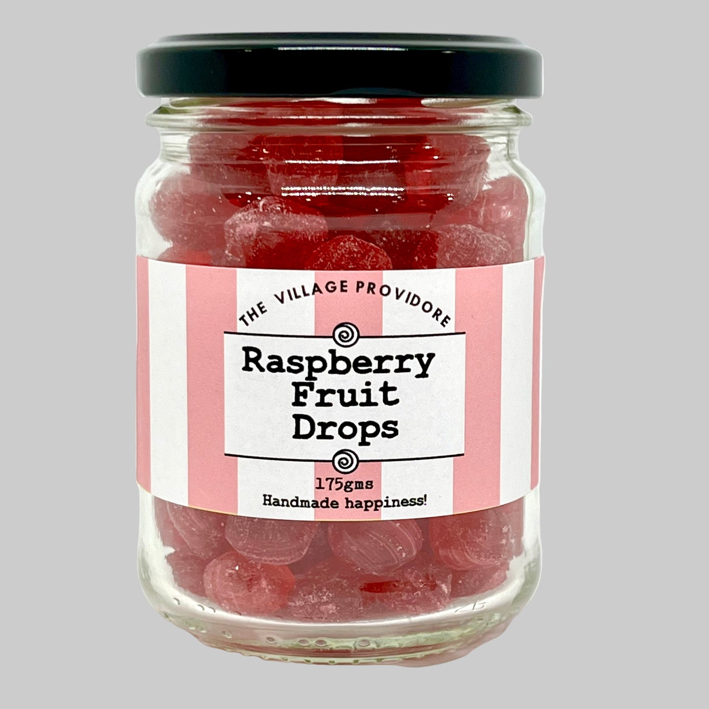 Raspberry Drops Rock Candy