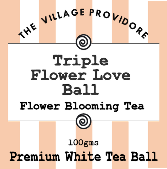 Triple Flower Love Flower Bloom White Tea