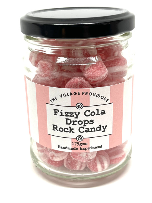 Fizzy Cola Drops Rock Candy