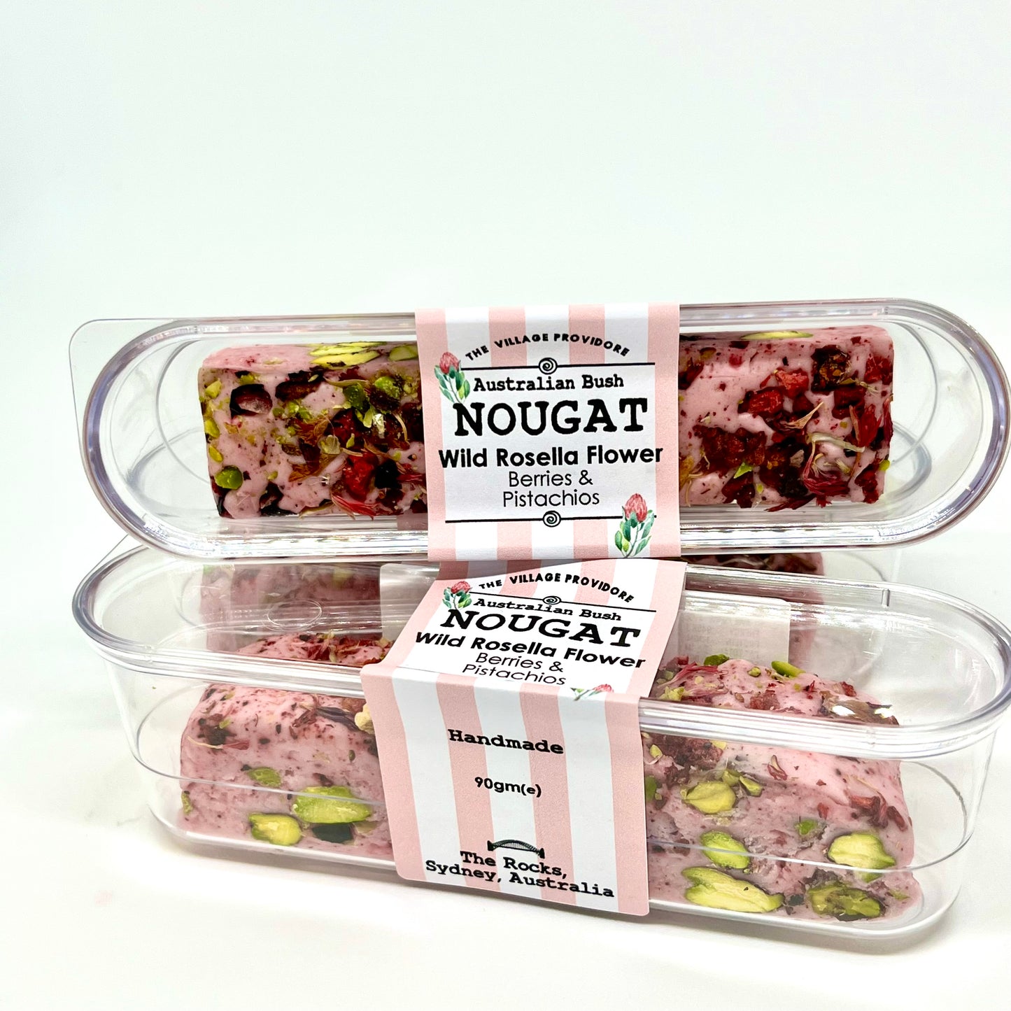 Wild Australian Rosella Flower & Berries with Pistachios Nougat