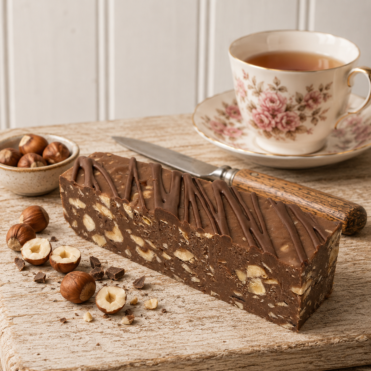 Milk Chocolate & Hazelnut Praline Nougat