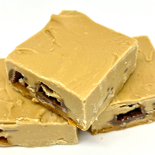 Caramel Honeycomb Fudge