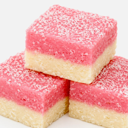 Coconut Ice Fudge Individual Gift Box