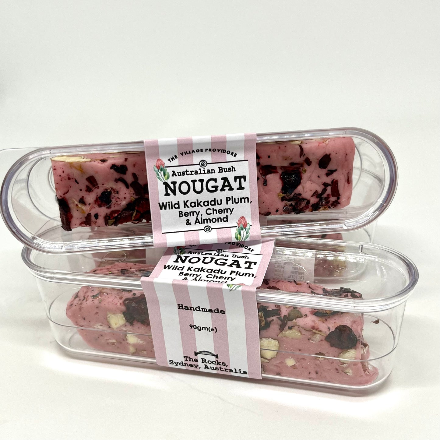 Cherry & Australian Native Kakadu Plum with Almonds Nougat