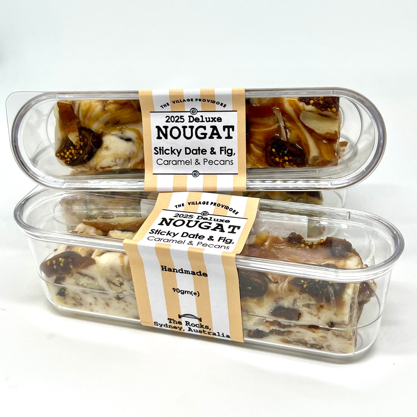 Sticky Date, Fig, Caramel and Pecans Nougat