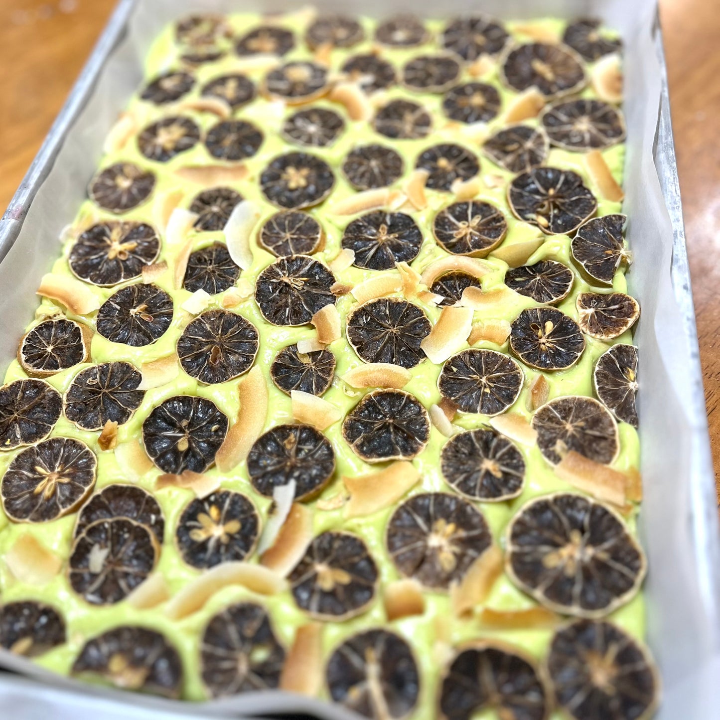 Wild Australian Desert Lime, Coconut & Cashews Nougat