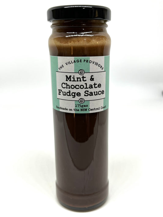Mint Chocolate Fudge Sauce