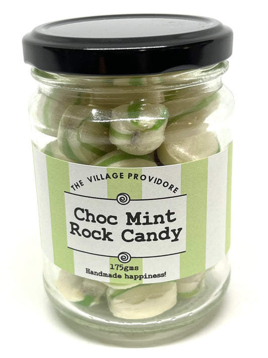 Choc Mint Crunch Rock Candy