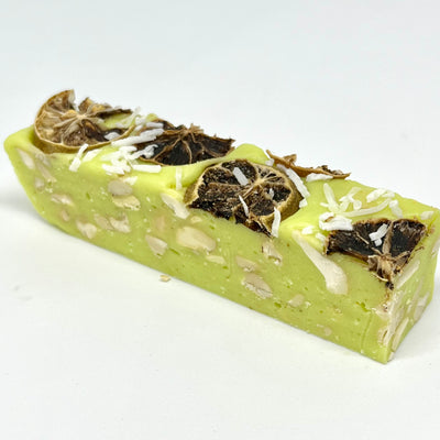 Strawberry Matcha and Pistachio Nougat