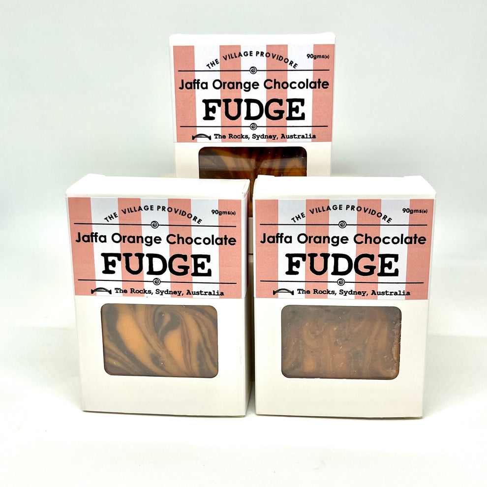 Orange & Chocolate Jaffa Fudge Individual Gift Box – The Village Providore