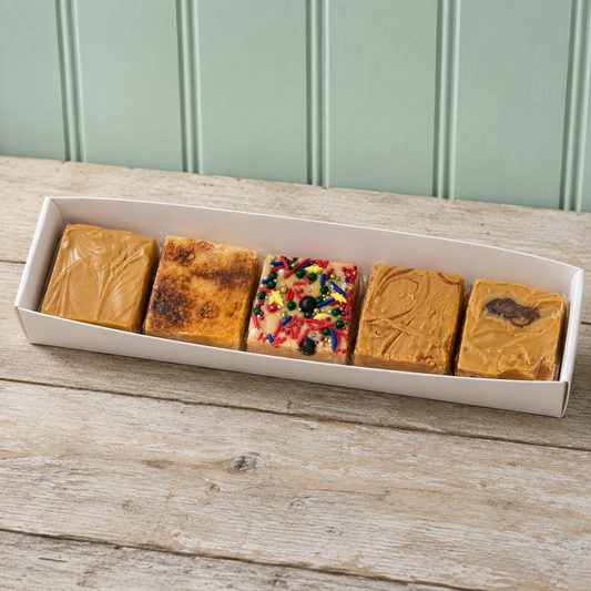 Caramel Fudge Collection - 5 Piece Gift Box