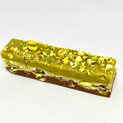 Creamy Dubai Pistachio Chocolate Nougat