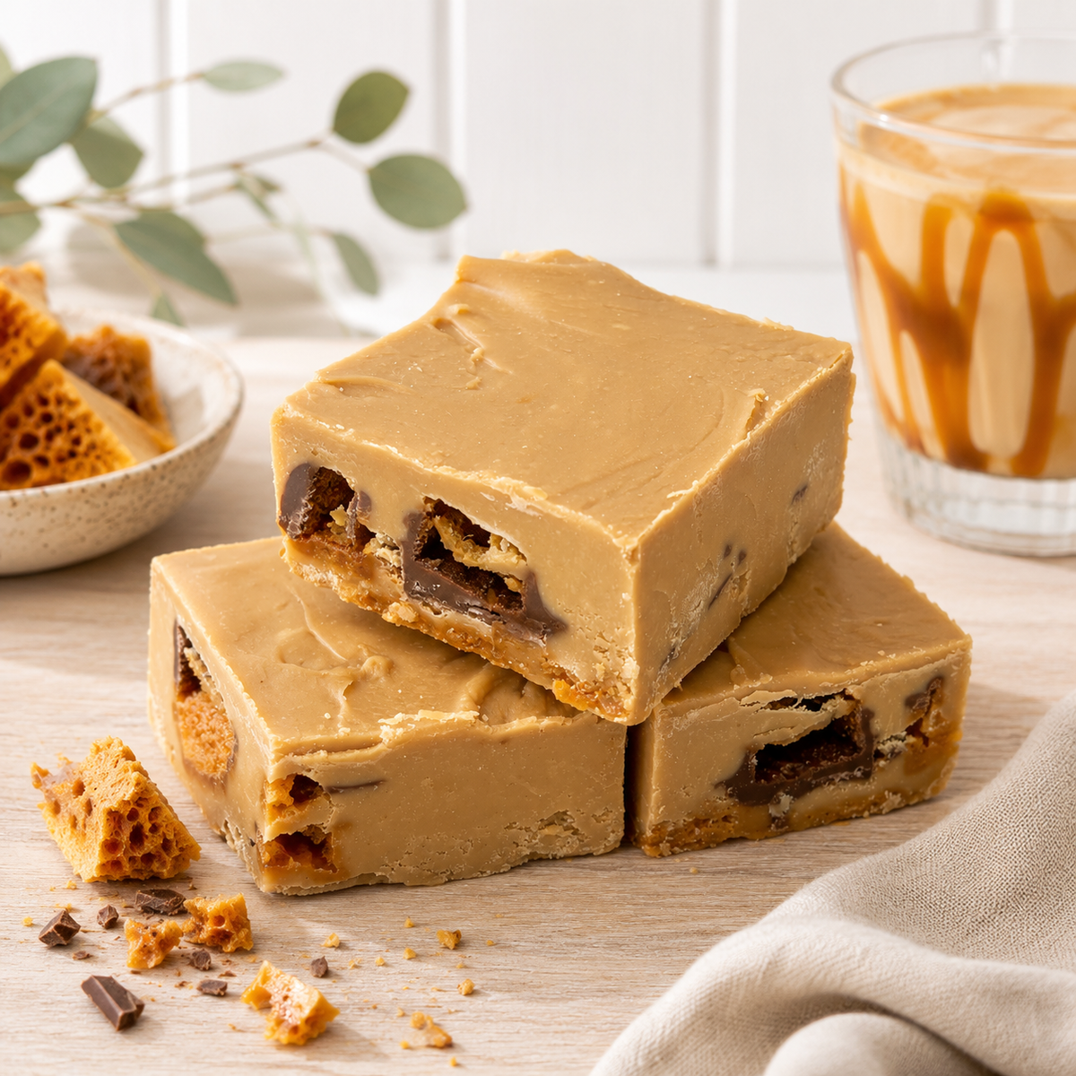 Caramel Honeycomb Fudge Individual Gift Box
