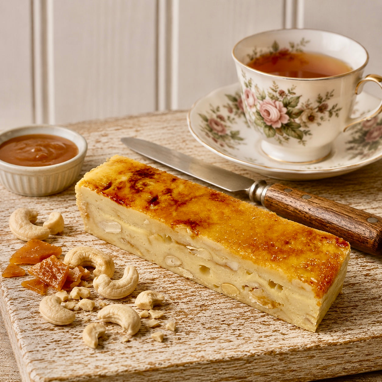 Creme Caramel Brulee & Cashews Nougat
