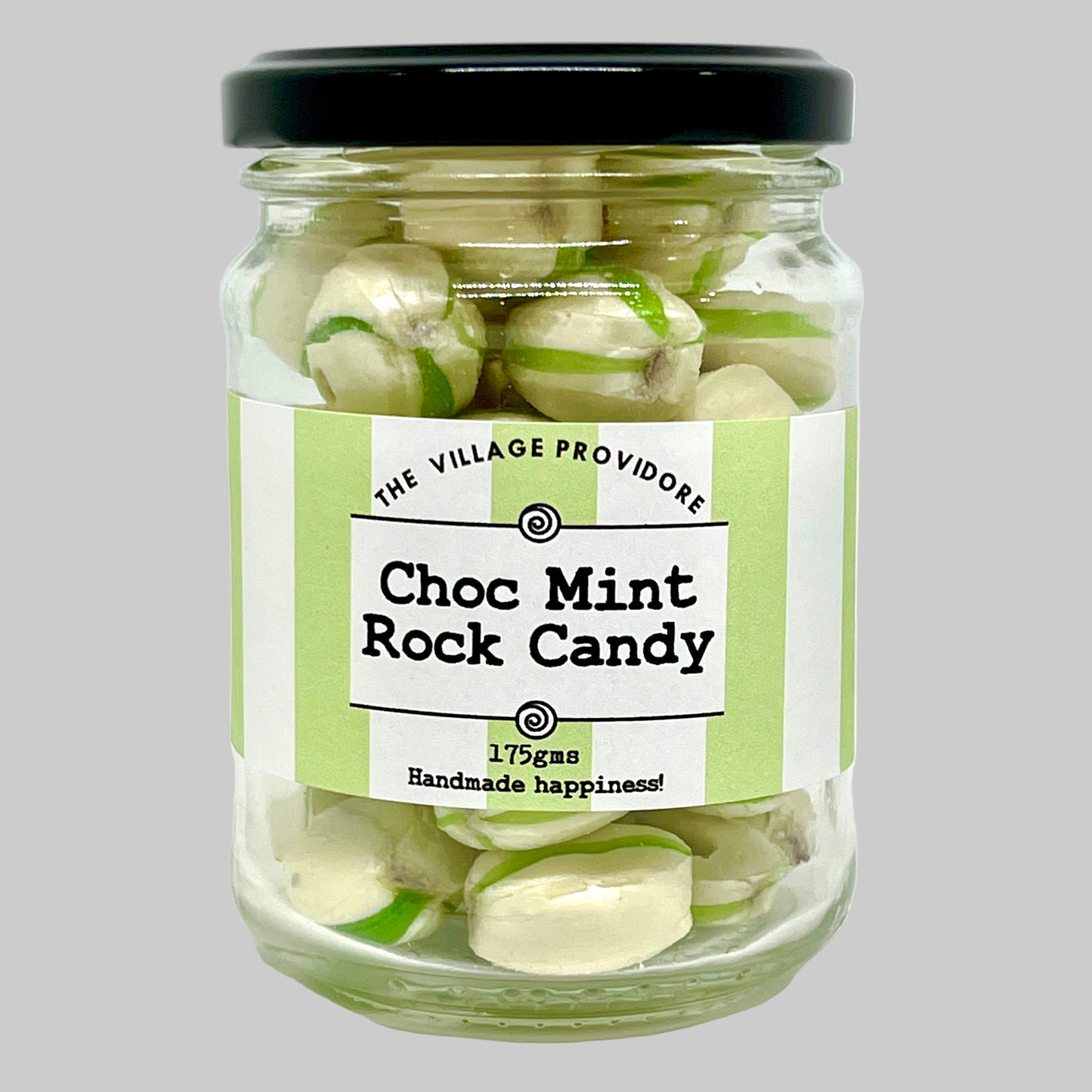 Choc Mint Crunch Rock Candy