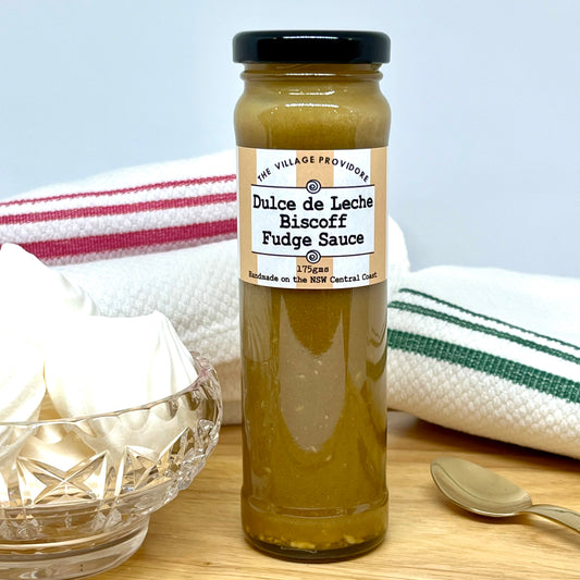 Dulce de Leche Biscoff Fudge Sauce