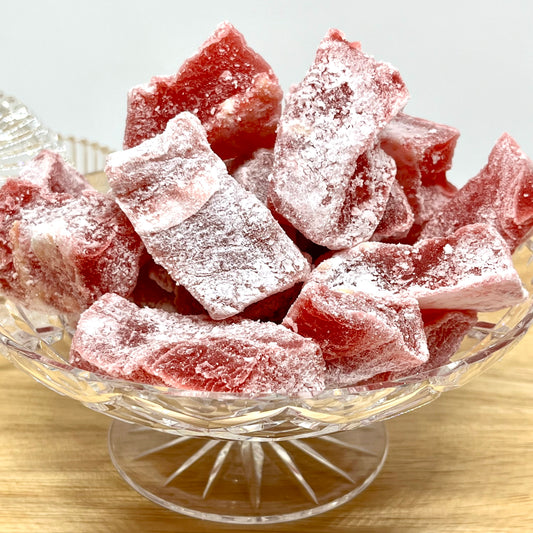 Rose Turkish Delight with Almonds